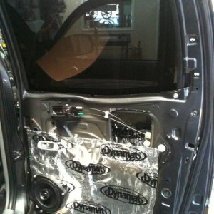 dynamat partial install door