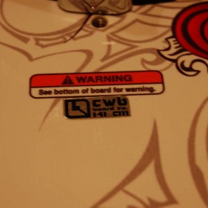 CWB KINK 141 Wakeboard