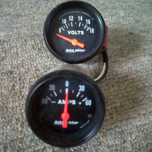 Amp & Volt Meter