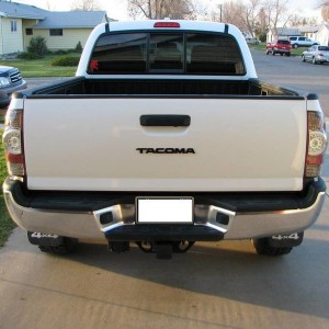 Blacked-out Tailgate Badges
