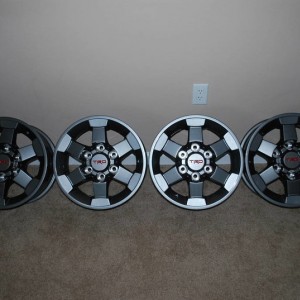 FJ TRD SE Anthracite Wheels
