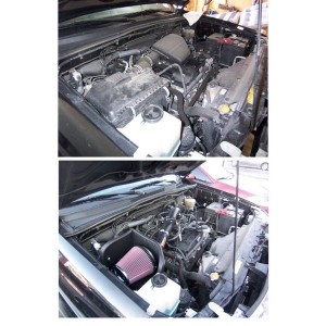 K&N Intake (before&after)