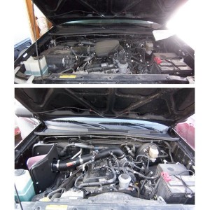 K&N Intake (before&after)