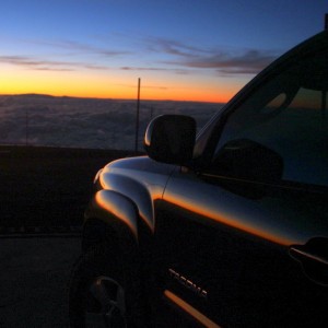 Tacoma sunset stripes