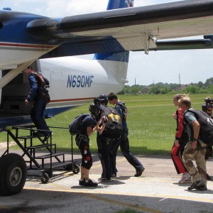 Skydiving