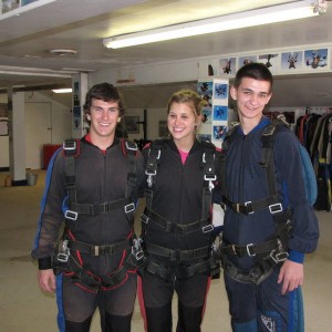 Skydiving
