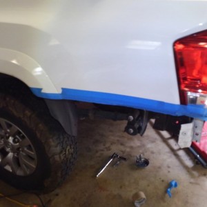 Chopping the back for SOS Offroad Concepts HC rear