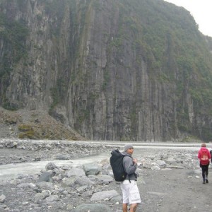 Leaving Fox Glacier