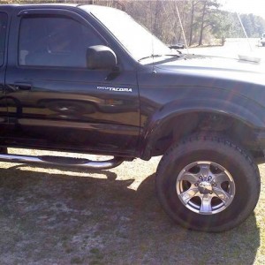 old rims and tires