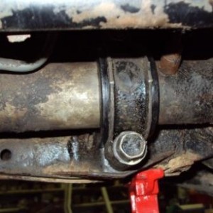 new steering rack bushing