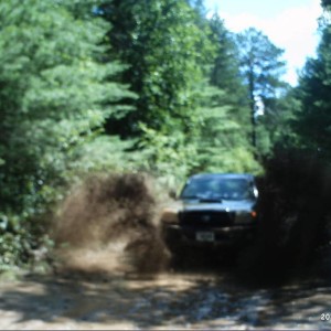 vacation in Eagle River, WI (playin in the mud)