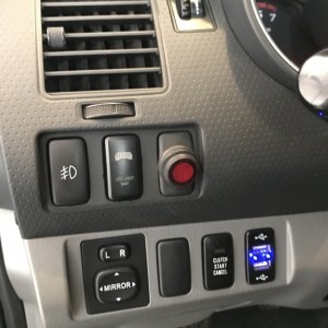 Fog button
