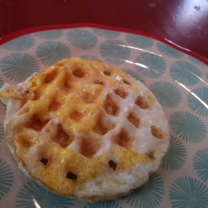 Waffle eggs