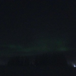 Northern Lights covered by some ice fog @ -40F