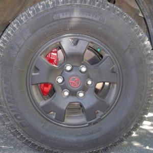 Painted calipers