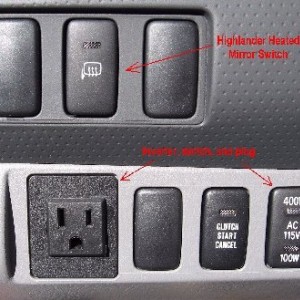 dashboard switches