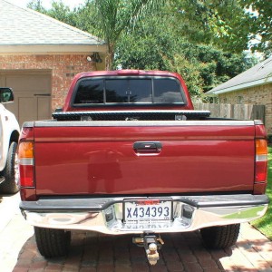 New tint, Debadged,(chrome bumper is next to go)