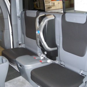 Jump seats with new Katzkin