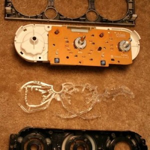 AC Controls disassembly