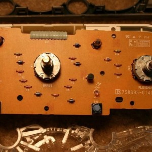 AC Controls disassembly