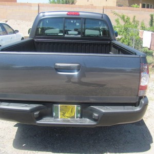Debadged stern