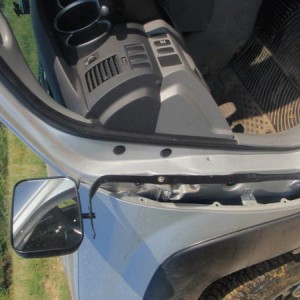 Homemade Mirror Bracket
