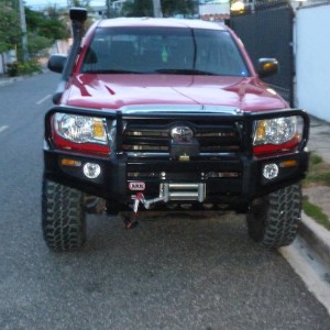 bumper, winsch and snorkel mounted!