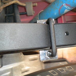 U-Bolt Bracket On Leaf Spring Helpers #2