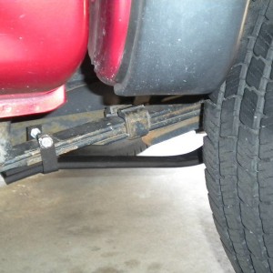 A View of the Leaf Spring Helpers from Outside the Truck #2
