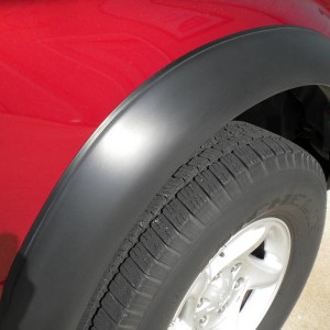 Restored Fender Flare AFTER Using Magic Eraser