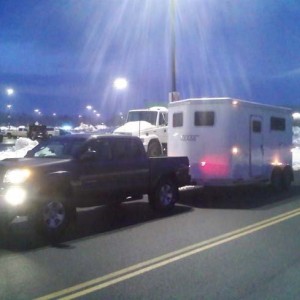towing home the new exiss