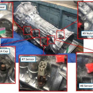 A340F Parts Left Side