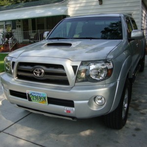 taco front at driveway