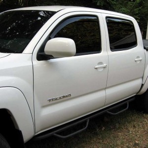 White Tacoma DC with Avid steps 2