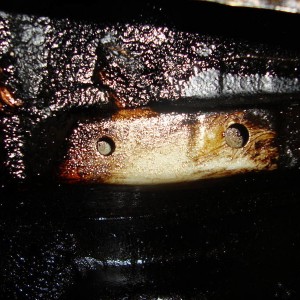 tranny  oil eating up through undercoating
