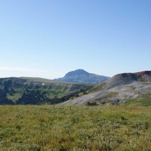 red hill and black butte - gravelly range
