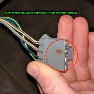 Burnt Cable Connecter