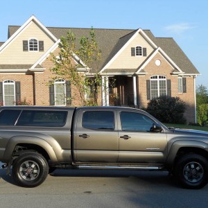 Anthracite TRD wheels installed