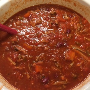 3 meat chili