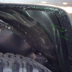 2nd Gen Wheelwell Trim for 285/70R17