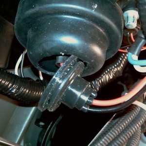 Stock cap mod for HID conversion