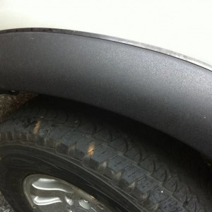 Rustoleum Truck Bed Liner - Fender Flare