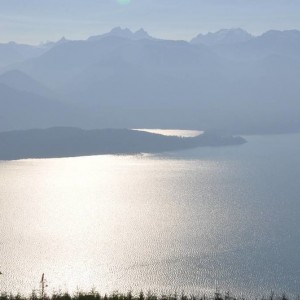 Harrison Lake- Viewed from Mountains