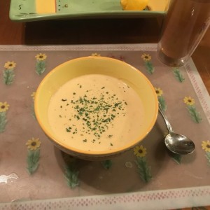 MrsTaco's homemade crab bisque. :drool: