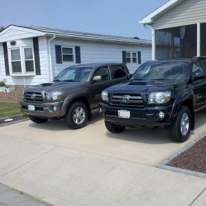 The twins at the Beach