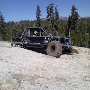 down hill