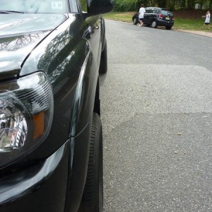 with wheel spacer