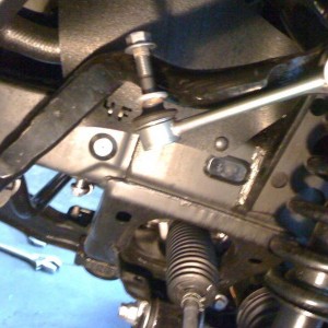 sway bar uca disconnect
