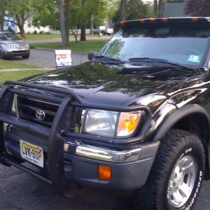 99 Taco after being washed, claybared, polished and waxed.