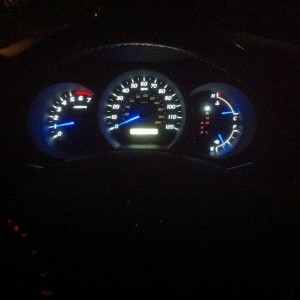 instrument panel color change